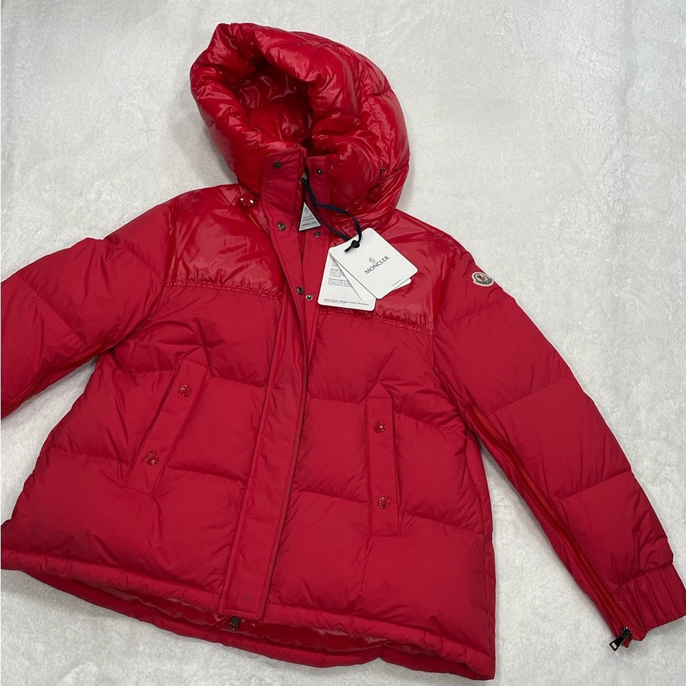 Moncler Etival Down Jacket Red Women’s